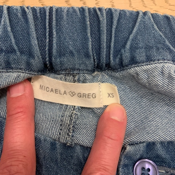 Micaela Greg Nico Pant in Mid Blue size XS - Picture 6 of 7